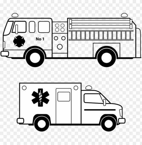 fire truck vector ambulance emergency fire - fire truck vector clipart Free PNG images with alpha transparency