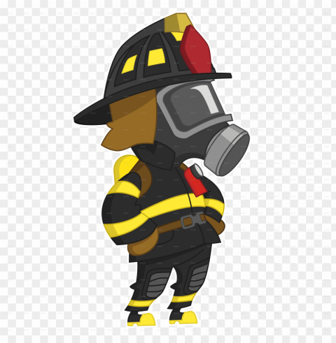 firefighter PNG images with high transparency