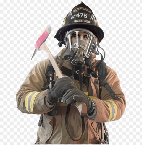 firefighter PNG images with no background assortment