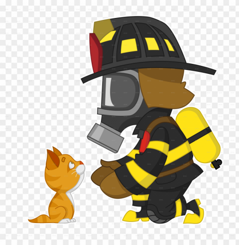 firefighter PNG Isolated Design Element with Clarity PNG transparent with Clear Background ID 54772b51
