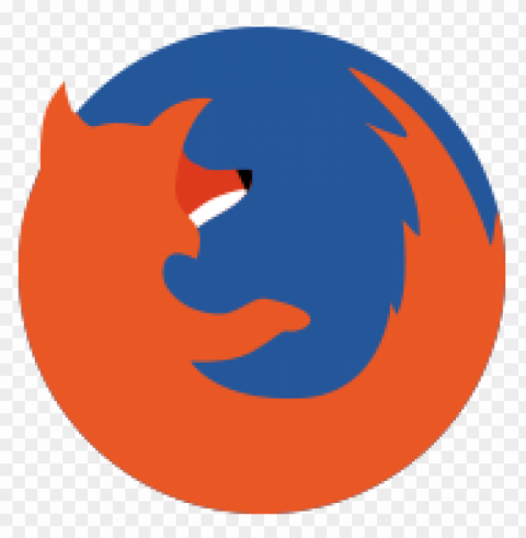 firefox logo design PNG Graphic Isolated with Clear Background