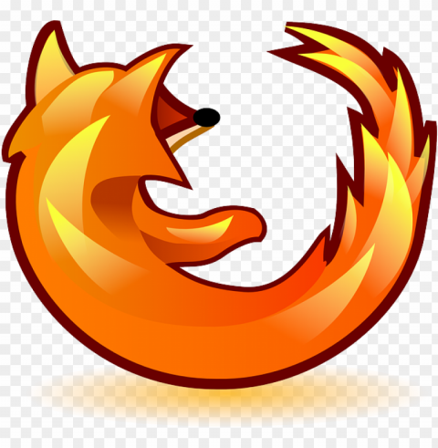firefox logo PNG Image Isolated on Transparent Backdrop