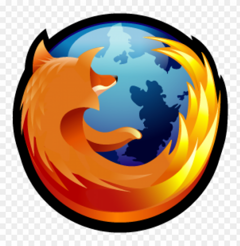 firefox logo wihout PNG Graphic Isolated on Clear Background