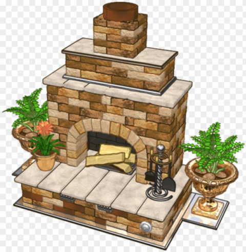 fireplace clipart garden - hearth PNG images with no background assortment