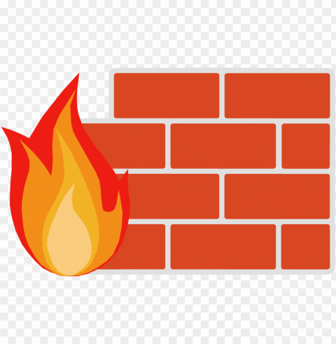 firewall Transparent Background Isolated PNG Icon