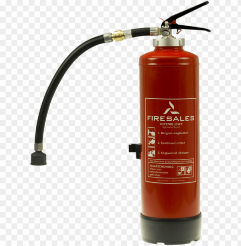 Fireware Practice Fire Extinguisher - Cylinder Transparent PNG Isolated Artwork