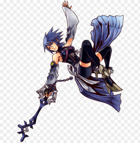 first game kingdom hearts birth by sleep voices megumi - kingdom hearts aqua official art Transparent graphics PNG