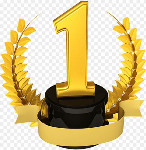first place - first anniversary logo Isolated Graphic Element in Transparent PNG