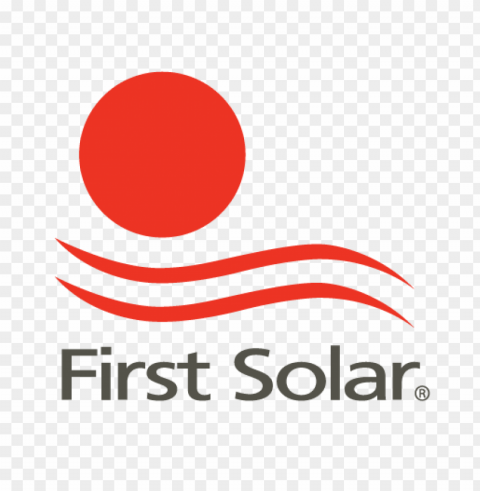 first solar logo vector Transparent PNG graphics complete archive