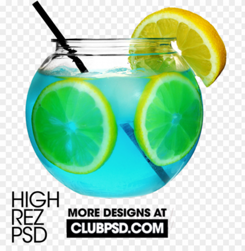 fish bowl drink - 6 plastic fish bowls Isolated Graphic with Transparent Background PNG