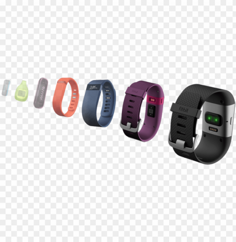 fitbit family Isolated Artwork on Transparent PNG