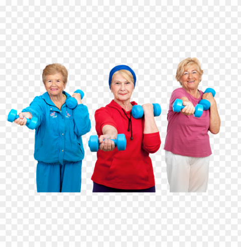 fitness family - adults at the gym Free PNG download