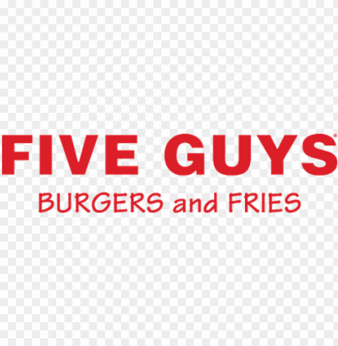 five guys logo - five guys logo PNG Isolated Subject on Transparent Background