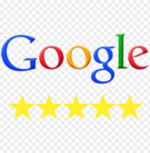 five star google review - google reviews star Isolated Element on Transparent PNG