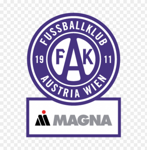 fk austria wien vector logo Transparent Background Isolated PNG Figure