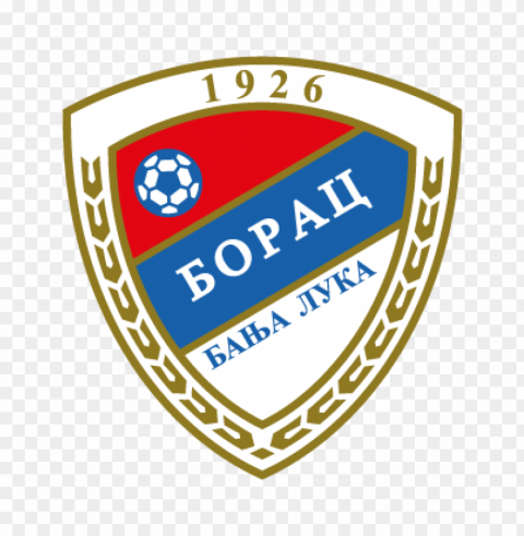 fk borac banja luka vector logo Clear Background PNG with Isolation