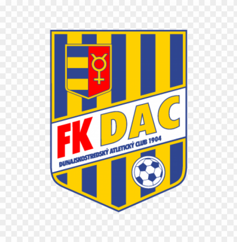 fk dac 1904 dunajska streda vector logo Isolated PNG Element with Clear Transparency