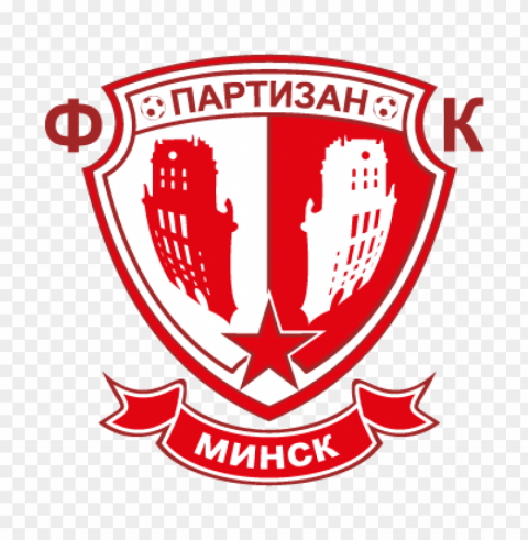 fk partizan minsk vector logo PNG images with no background needed
