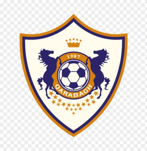 fk qarabag agdam vector logo PNG Isolated Design Element with Clarity