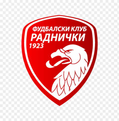 fk radnicki 1923 vector logo PNG clipart with transparency