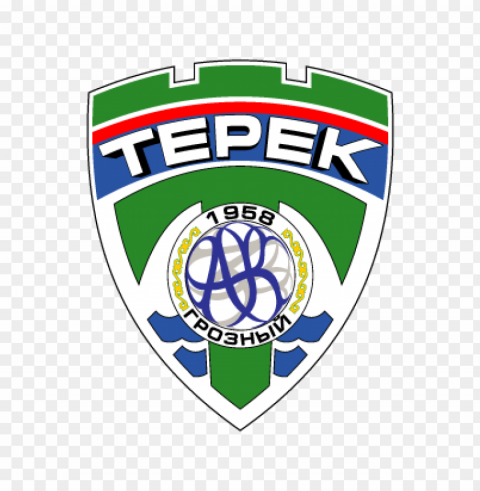 fk terek grozny old 2002 vector logo PNG Image with Transparent Isolated Design
