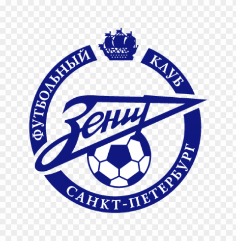 fk zenit saint petersburg old vector logo PNG Image with Isolated Transparency