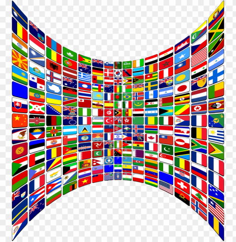 flag buttons perspective icons - globe flags of the world PNG Image with Isolated Graphic Element PNG transparent with Clear Background ID 255fa902