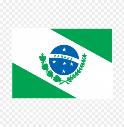 flag of bandeira paraná logo vector PNG transparent design