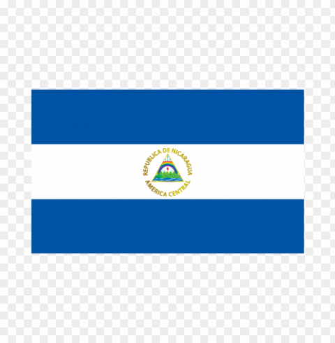 flag of nicaragua vector logo PNG transparent graphics bundle