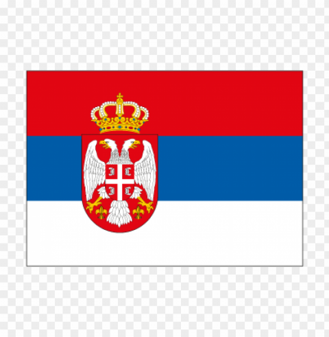 flag of serbia vector logo download PNG no background free