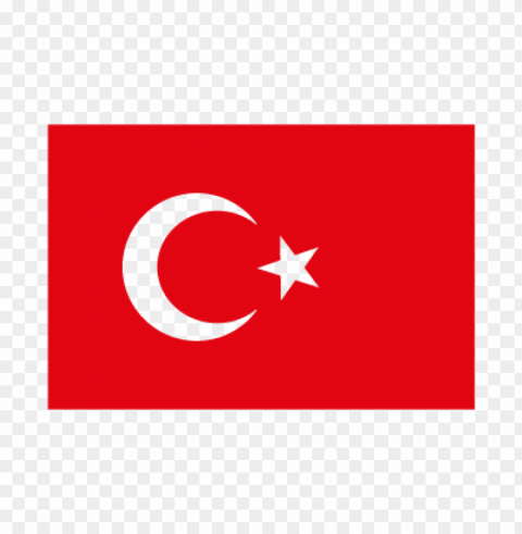 flag of turkey vector logo free download PNG transparent graphic