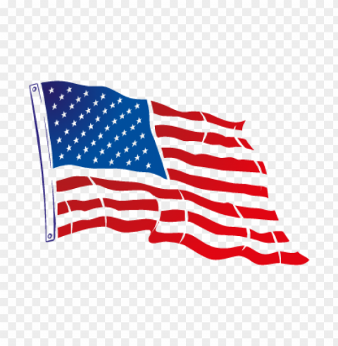 flag of usa flying vector logo free download PNG Isolated Subject with Transparency
