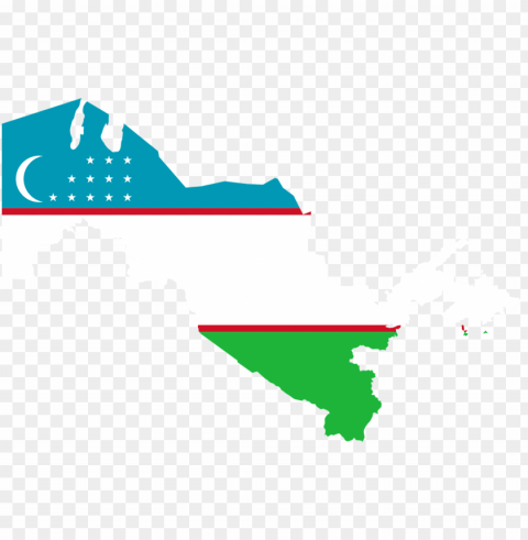 flag of uzbekistan computer icons map can stock photo - uzbekistan clipart Isolated Item on Clear Transparent PNG