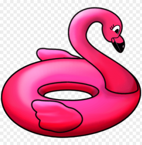 flamingo clipart floaty - cartoon floaties PNG for blog use