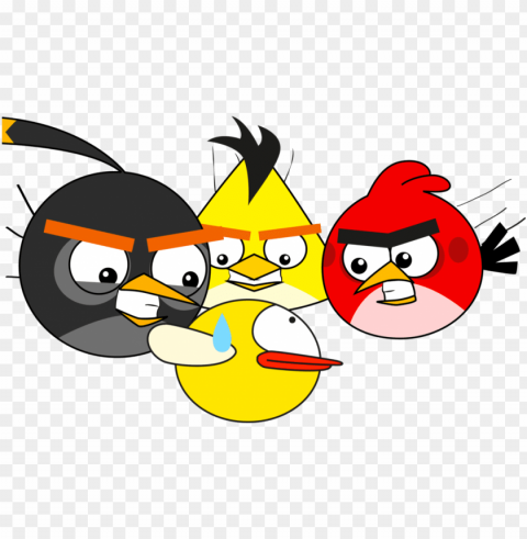 flappy bird and angry bird Free PNG images with clear backdrop