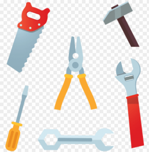 flat carpenter tools carpenter carpenter tools - ferramenta de carpinteiro Clear PNG file