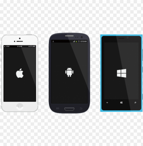 flat devices psd-mobile design kit - android PNG transparent photos assortment