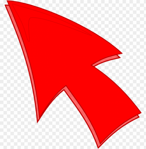 flecha de mouse rojo Transparent PNG image