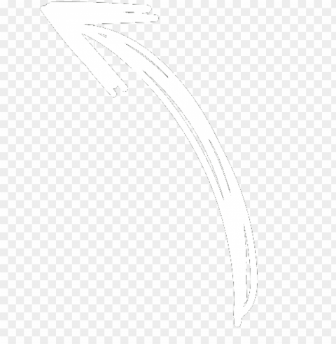 flèche png blanche - fleche blanche fond noir Transparent image