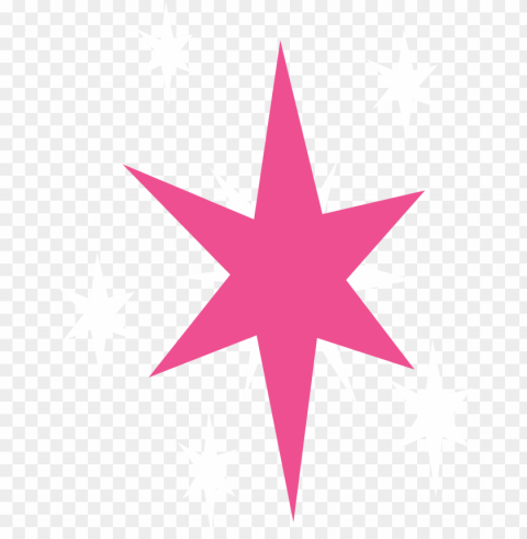 flor glitter pink by - mlp twilight cutie mark PNG Image with Isolated Graphic