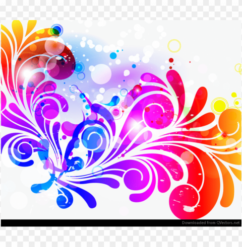 floral colorido PNG images alpha transparency