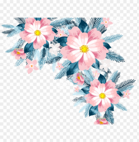 floral design pineapple cake flower vector flowers - vector flowers Transparent PNG Isolated Artwork PNG transparent with Clear Background ID 19b955ae