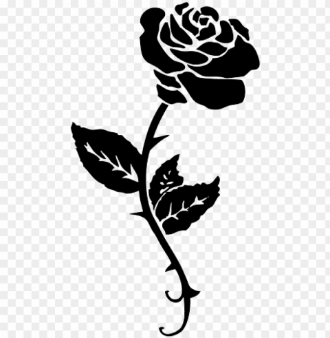 floral tattoo - rose tattoo PNG isolated PNG transparent with Clear Background ID dbf2137f