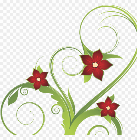 floral vector floral vector floral flower - 直心的修道人一念本真 一心向善 Transparent PNG image