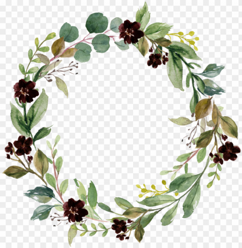 floral wreath 8 - weddi Isolated Icon in HighQuality Transparent PNG PNG transparent with Clear Background ID 2f904d69