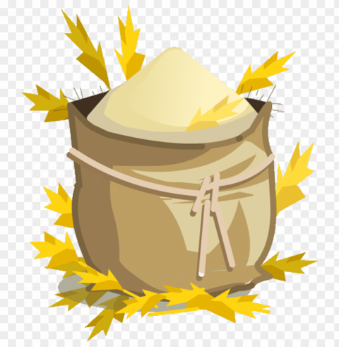 Flour Food No Clear Background Isolated PNG Illustration