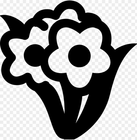 flower bouquet icon - icon flowers Transparent PNG download