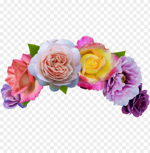 flower crown hd - head flower crown PNG images with alpha transparency layer