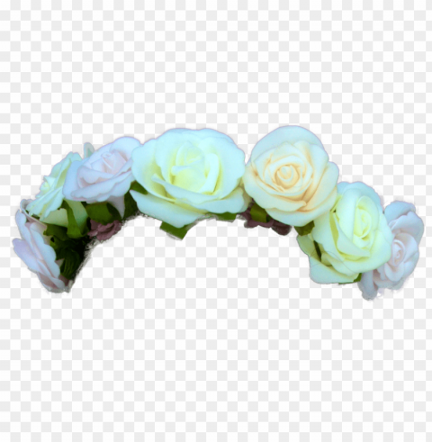 flower crown overlay PNG images with transparent layer