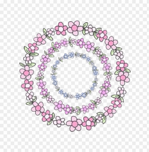 Flower Crown Transparent Overlay PNG Photo Without Watermark